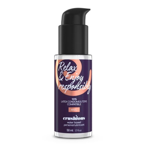 Irygator analny Crushious Douche Go 90ml z lubrykantem 50ml