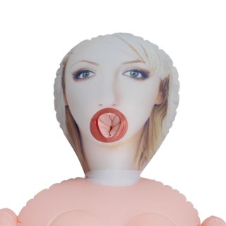 Lalka dmuchana erotyczna Cristina blond Crushious 155 cm