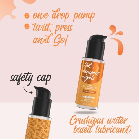 Lubrykant rozgrzewający Crushious wodny 50 ml