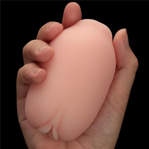 Masturbator dwustronny Lovetoy usta i pochwa z wibracjami