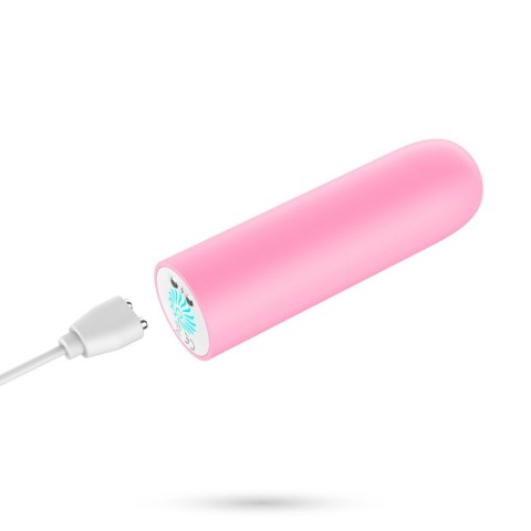 Mini wibrator Quackers Crushious różowy USB 8,6 cm