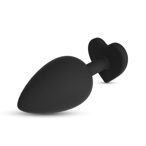 Plug analny Crushious Cuore Large z wymiennymi kryształkami