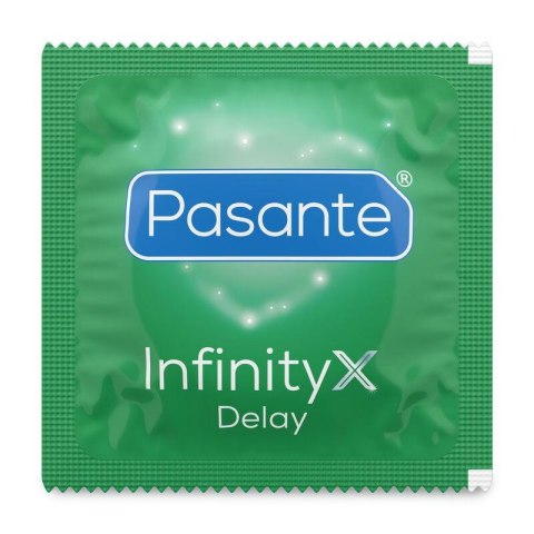 Prezerwatywa opóźniająca Pasante Infinity X Delay naturalna 19 cm 1 sztuka