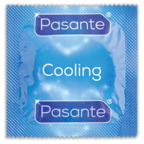 Prezerwatywy Pasante Cooling prążkowane chłodzące 144 szt