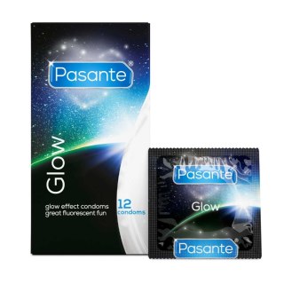 Prezerwatywy świecące w ciemności Pasante Glow 12 szt