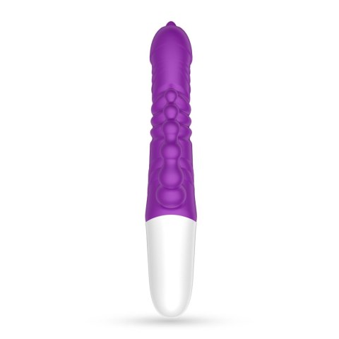 Wibrator punktu G Crushious Wrangler z posuwem i ssaniem USB 23 cm