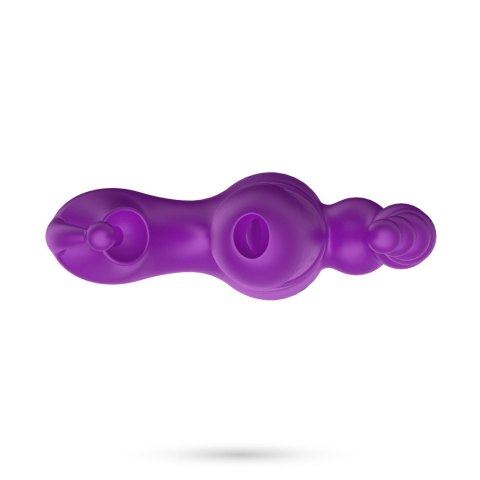 Wibrator punktu G Crushious Wrangler z posuwem i ssaniem USB 23 cm