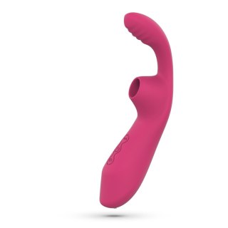 Wibrator punktu G ssący Crushious Cyrano silikonowy USB 18cm