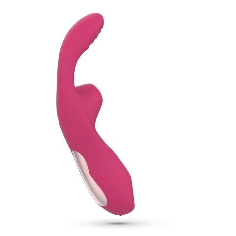 Wibrator punktu G ssący Crushious Cyrano silikonowy USB 18cm