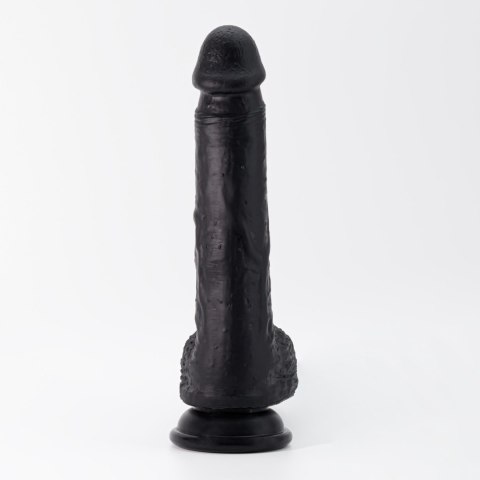 Dildo realistyczne silikonowe Inviktus Crushious 22 cm czarny