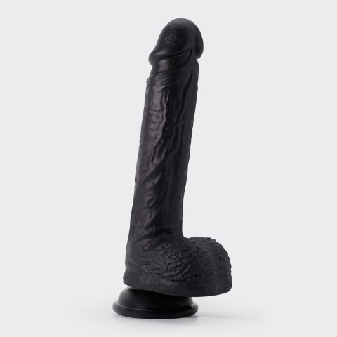 Dildo realistyczne silikonowe Inviktus Crushious 22 cm czarny