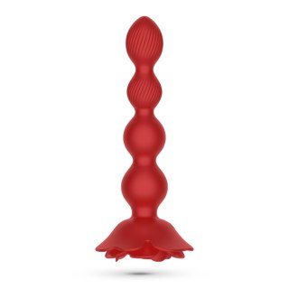 Korek analny wirujący Crushious Rosaline z pilotem silikonowy 19cm