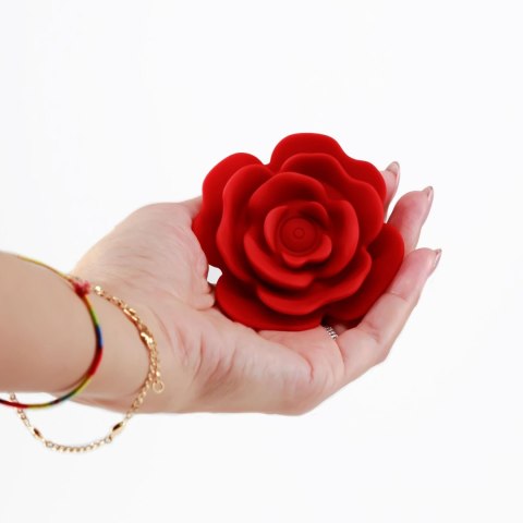 Korek analny wirujący Crushious Rosaline z pilotem silikonowy 19cm