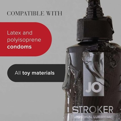 Lubrykant Stroker System JO na bazie wody czarny 240ml
