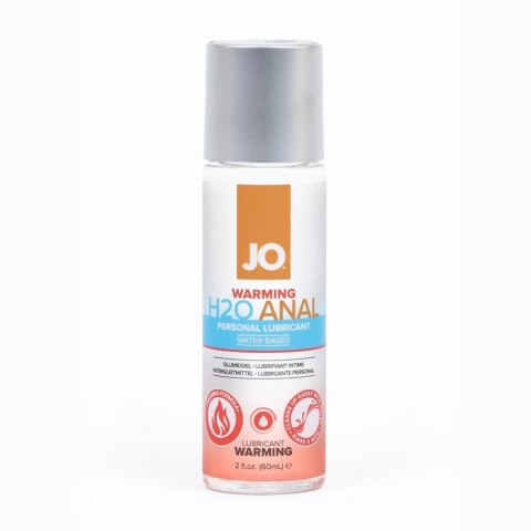 Lubrykant analny JO Anal H2O Warming rozgrzewający 60 ml