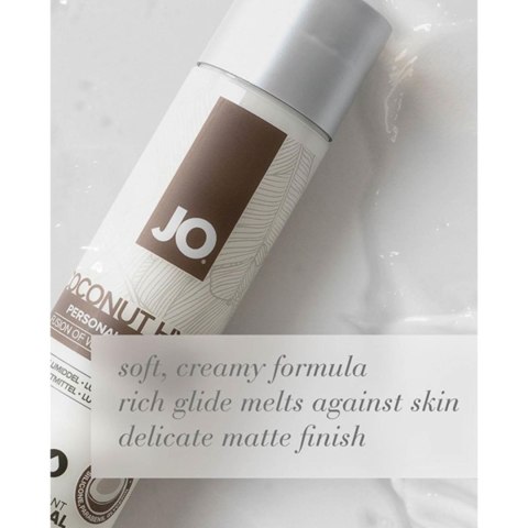 Lubrykant hybrydowy kokosowy JO 60 ml biały