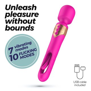 Masażer wibracyjny Crushious Big Ben dualny USB 25,9 cm