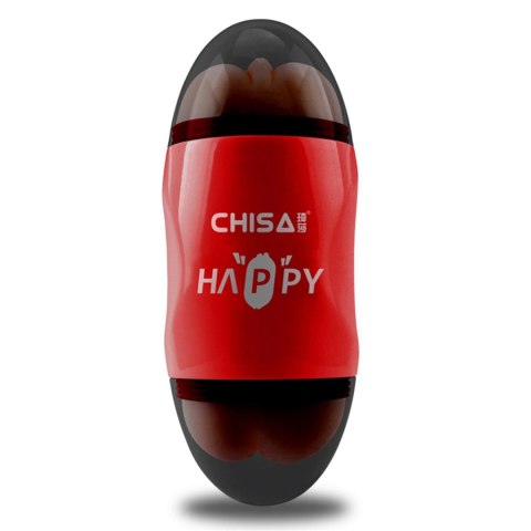 Masturbator Happy Cup usta i pochwa z wibracją MX