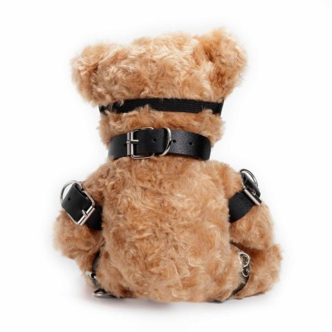 Miś bondage Crushito Crushious czarny 31 cm