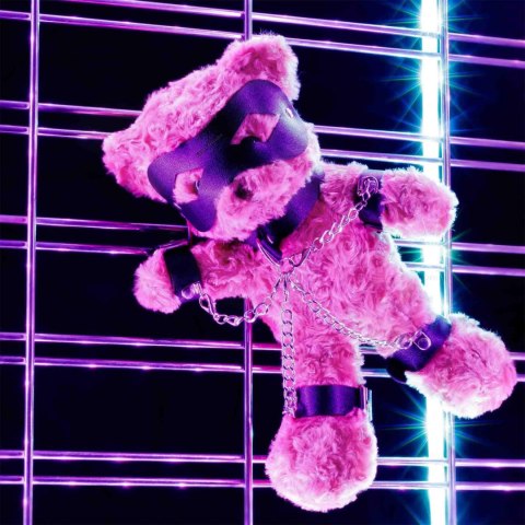 Miś bondage Crushito Crushious czarny 31 cm