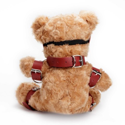 Miś bondage Crushito Crushious czerwony 31 cm