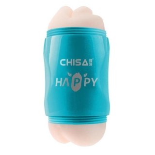 Realistyczny masturbator usta pośladki z wibracją Happy Cup MX