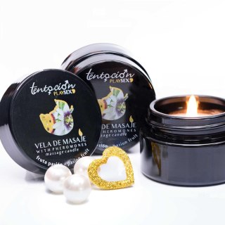 Świeca do masażu z feromonami Passion Fruit 20 ml