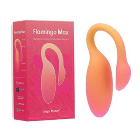 Wibrator Magic Motion Flamingo Max pomarańczowy z aplikacją