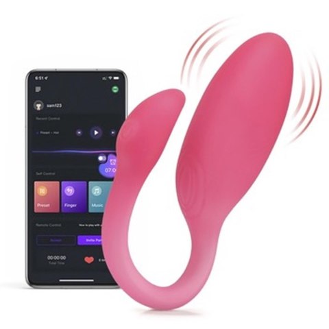 Wibrator bullet Magic Motion Flamingo Max różowy z aplikacją