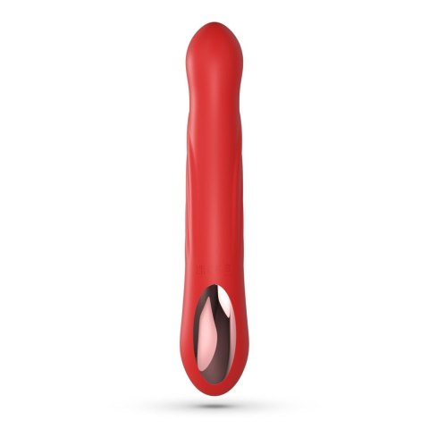 Wibrator króliczek Crushious Lapin posuwisty czerwony USB