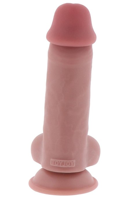 Dildo realistyczne grube dual density ToyJoy TPE 17 cm