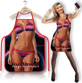 Fartuszek Top Model Grammi neonowy z bikini