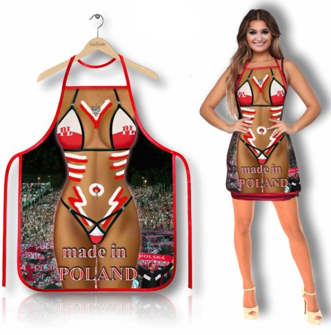Fartuszek z bikini w barwach narodowych Grammi