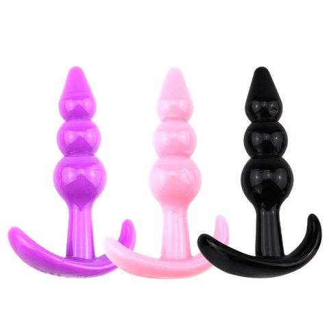 Korek analny Lovesecret T Plug 06 czarny 9 cm