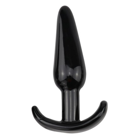 Korek analny Lovesecret T Plug 09 czarny 12 cm TPE