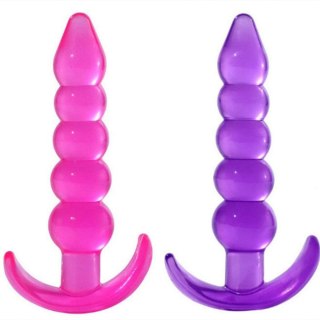 Korek analny TPE Lovesecret T Plug 05 fioletowy 12 cm
