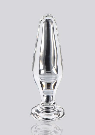 Korek analny szklany Star Sparkler ToyJoy przezroczysty 12 cm