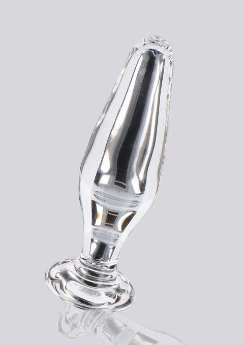 Korek analny szklany Star Sparkler ToyJoy przezroczysty 12 cm