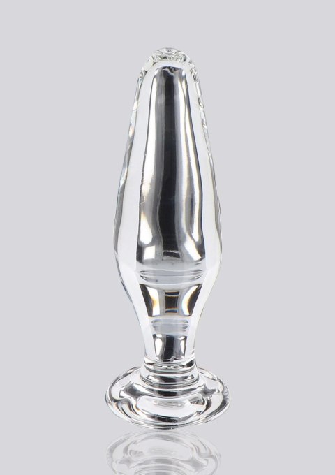 Korek analny szklany Star Sparkler ToyJoy przezroczysty 12 cm