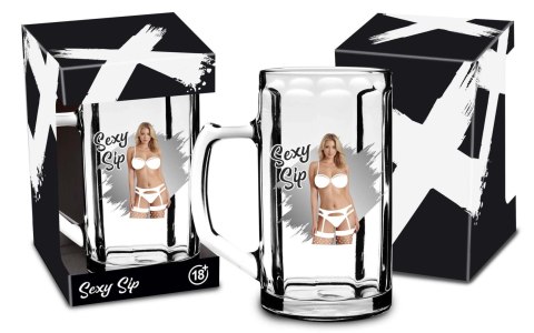 Kufel szklany Sexy Sip 500ml House of Mugs