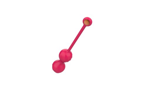 Kulki Kegla Lovesecret Premium z aplikacją różowe silikonowe USB 22 cm