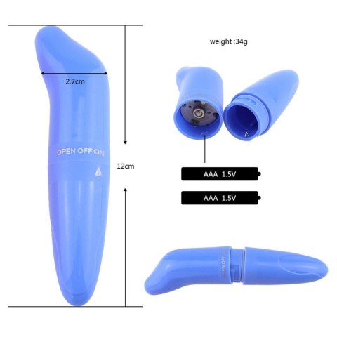 Mini wibrator punktu G Lovesecret czarny