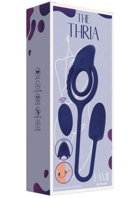 Pierścień wibrujący Thria Ultimate Couple Climaxer ToyJoy 33 cm