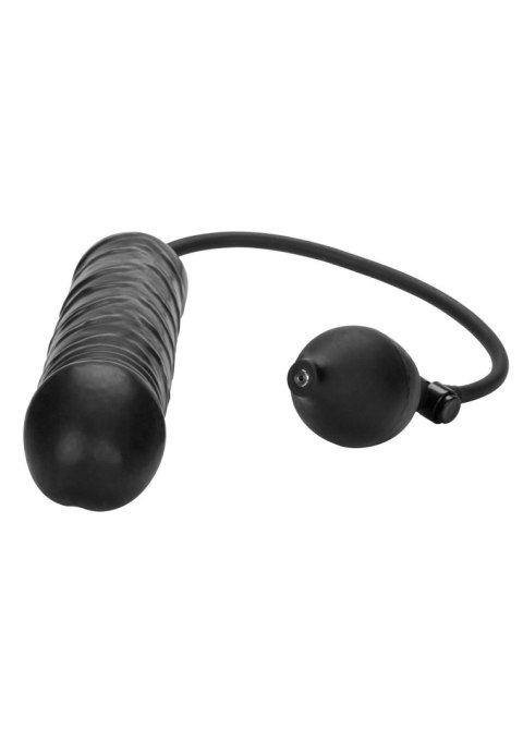 Plug analny pompowany lateksowy Calexotics czarny 24 cm