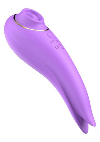 Stymulator Xocoon SalsaTap fioletowy silikonowy IPX6