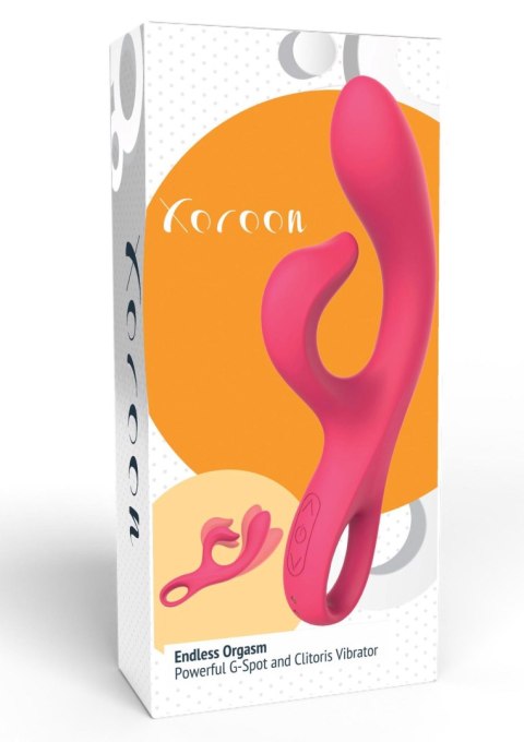 Wibrator XOCOON Endless Orgasm fuksja USB 21 cm