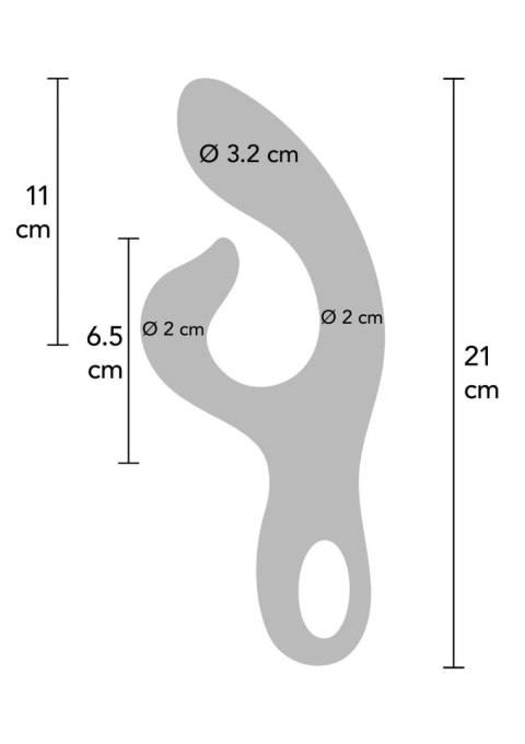 Wibrator XOCOON Endless Orgasm fuksja USB 21 cm