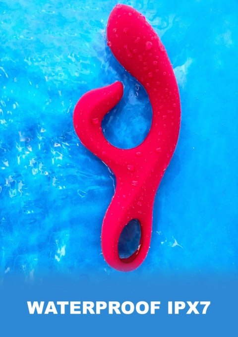 Wibrator XOCOON Endless Orgasm fuksja USB 21 cm
