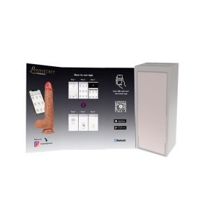 Wibrator realistyczny Lovesecret Premium z aplikacją 21.5 cm