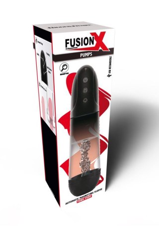 Automatyczna pompa powiększająca Fusion X Hidden Desire czarna